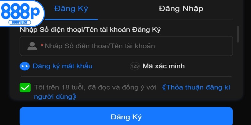 Chỉ với vài bước thực hiện bạn có ngay tài khoản game cá cược 