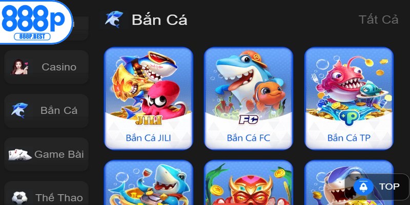 Sảnh game bắn cá đổi thưởng với nhiều sinh vật biển thú vị