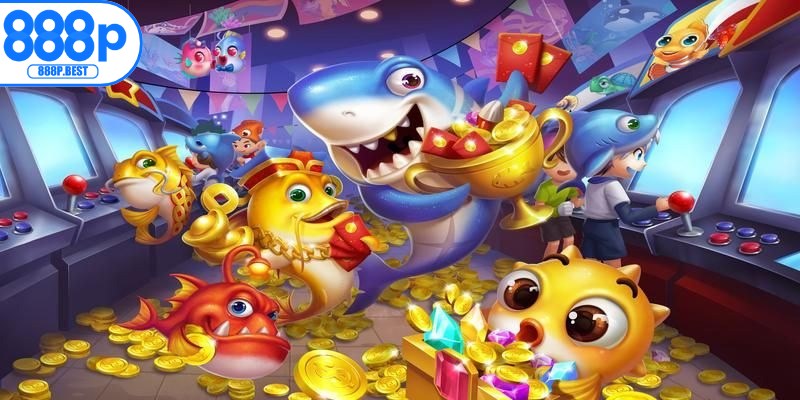 Bắn cá ăn xu là trò chơi mô phỏng hoạt động săn cá trong lòng đại dương