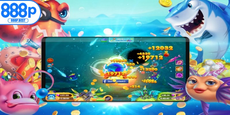 Trò chơi bắn cá Tiên Cánh cung cấp rất nhiều sinh vật huyền bí