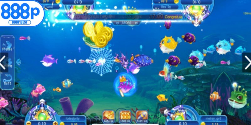 Người chơi nên biết cách quản lý tài nguyên đạn khi bắn cá