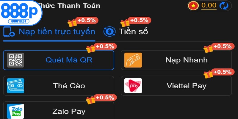 Để rút tiền 888P diễn ra suôn sẻ, người chơi cần nắm vững các thao tác cơ bản 